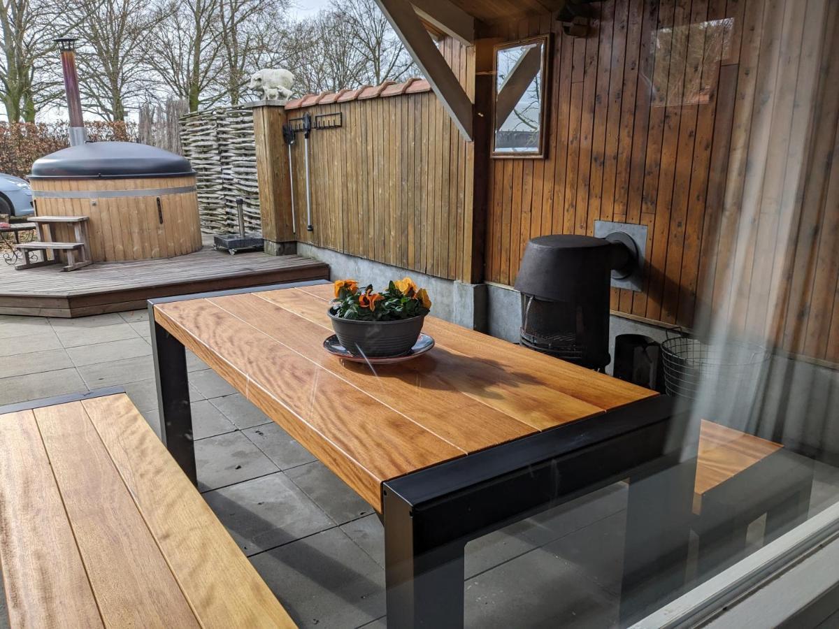 Chalet "Het Biggetje" Hottub - Sauna Volkel Exteriér fotografie
