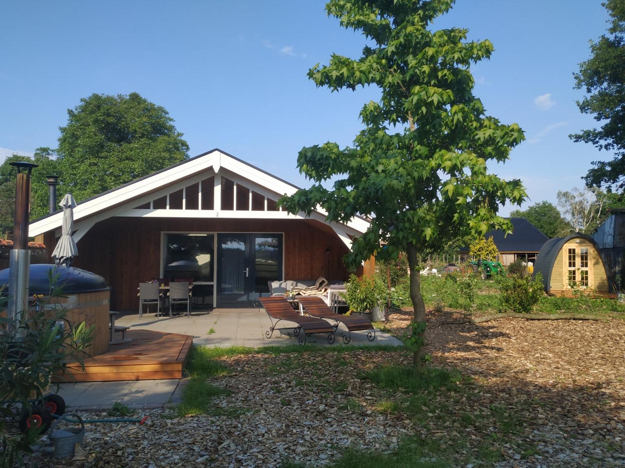 Chalet "Het Biggetje" Hottub - Sauna Volkel Exteriér fotografie